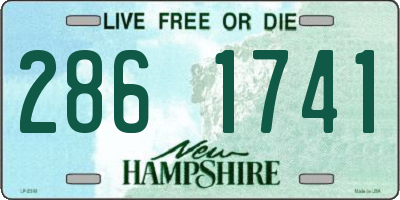 NH license plate 2861741