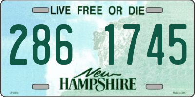 NH license plate 2861745