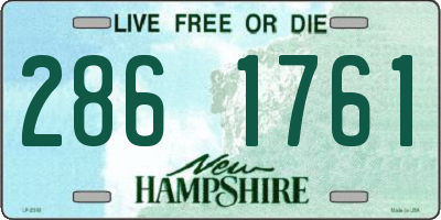 NH license plate 2861761