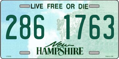 NH license plate 2861763