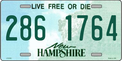 NH license plate 2861764