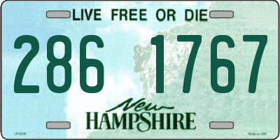 NH license plate 2861767