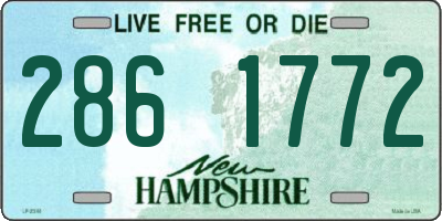 NH license plate 2861772