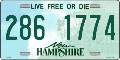 NH license plate 2861774