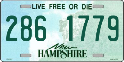 NH license plate 2861779