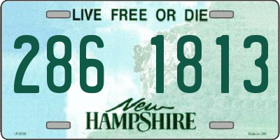 NH license plate 2861813