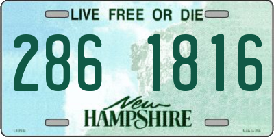NH license plate 2861816