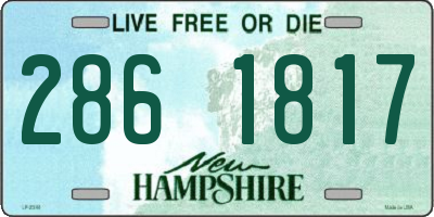 NH license plate 2861817