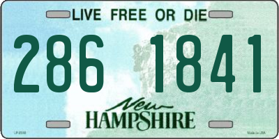 NH license plate 2861841