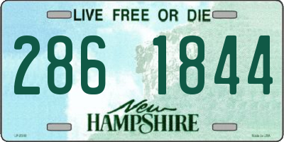 NH license plate 2861844