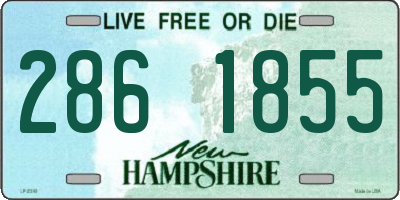 NH license plate 2861855