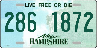 NH license plate 2861872