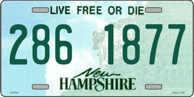 NH license plate 2861877
