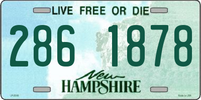 NH license plate 2861878