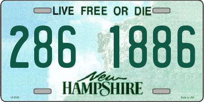 NH license plate 2861886
