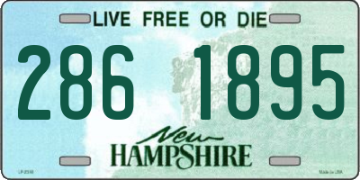 NH license plate 2861895