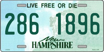 NH license plate 2861896