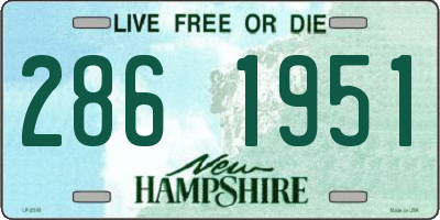 NH license plate 2861951