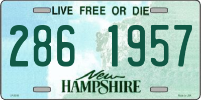 NH license plate 2861957