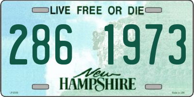 NH license plate 2861973