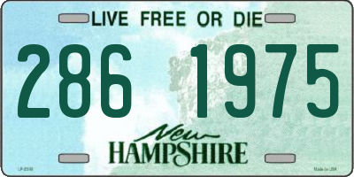 NH license plate 2861975