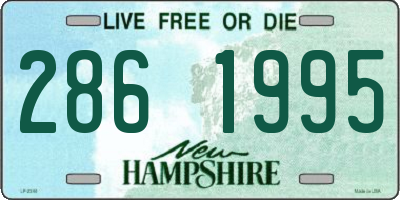 NH license plate 2861995