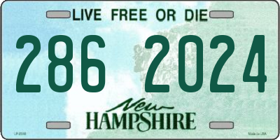 NH license plate 2862024