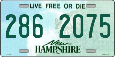 NH license plate 2862075