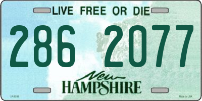 NH license plate 2862077
