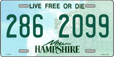 NH license plate 2862099