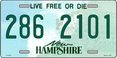 NH license plate 2862101