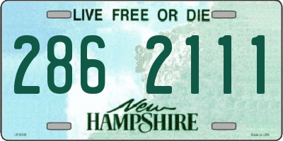 NH license plate 2862111
