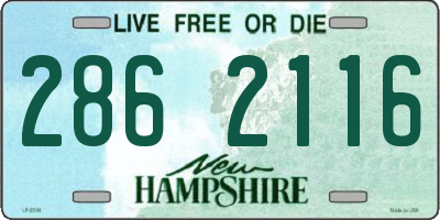 NH license plate 2862116