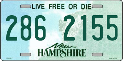NH license plate 2862155