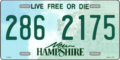 NH license plate 2862175