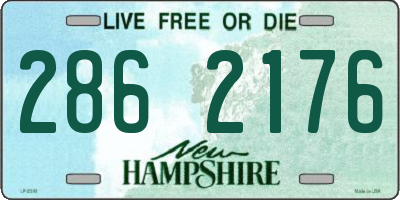 NH license plate 2862176