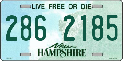 NH license plate 2862185