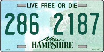 NH license plate 2862187