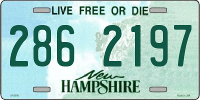 NH license plate 2862197