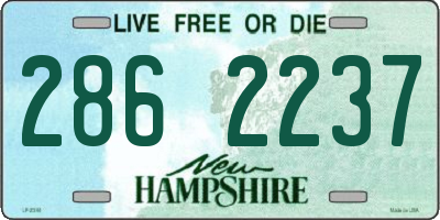 NH license plate 2862237