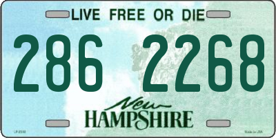 NH license plate 2862268
