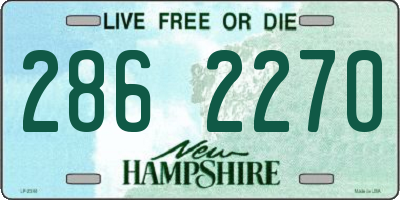 NH license plate 2862270