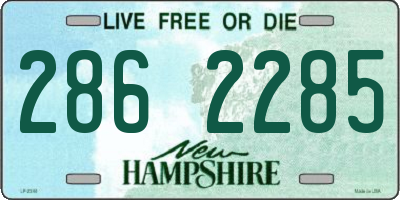 NH license plate 2862285