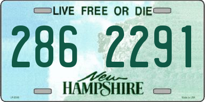NH license plate 2862291