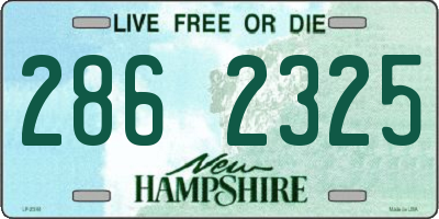 NH license plate 2862325