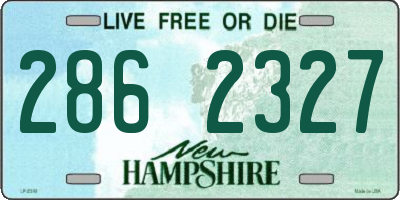 NH license plate 2862327