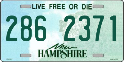 NH license plate 2862371