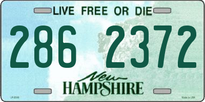 NH license plate 2862372