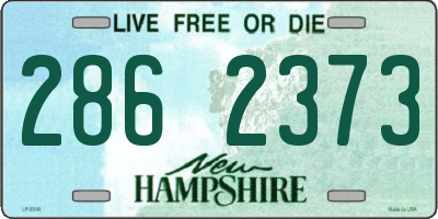 NH license plate 2862373