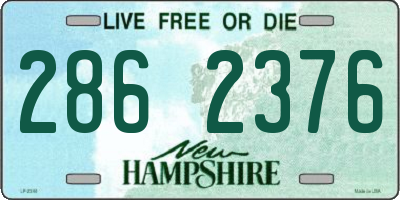 NH license plate 2862376